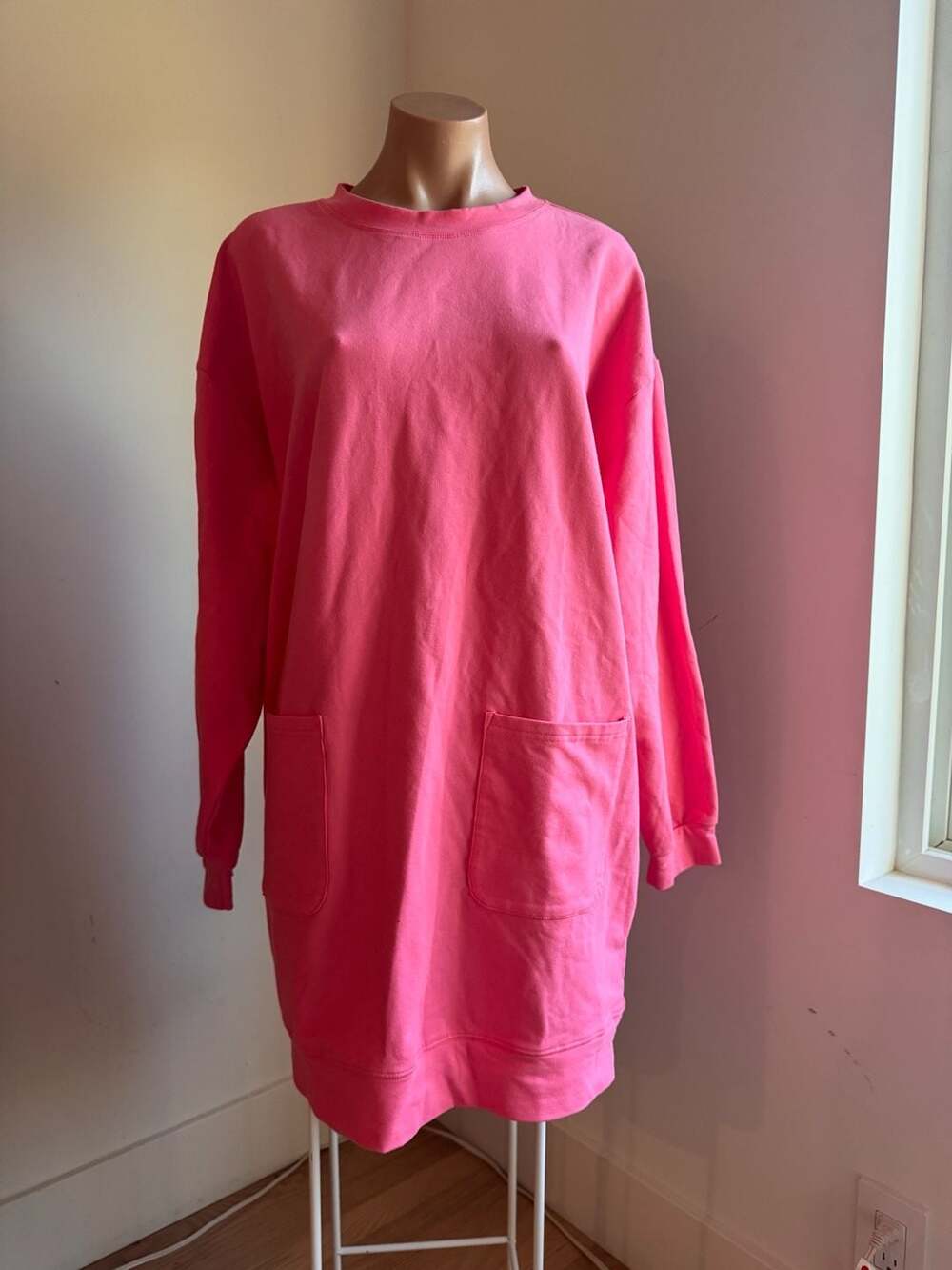 NWT Smash + Tess Prospect Mini Dress Ginger Pink Size L